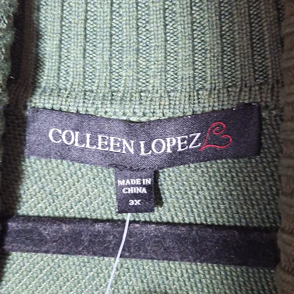NWOT Colleen Lopez Turtleneck Poncho Sweater - Picture 5 of 6